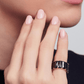 Anillo Gran Baguette Onyx