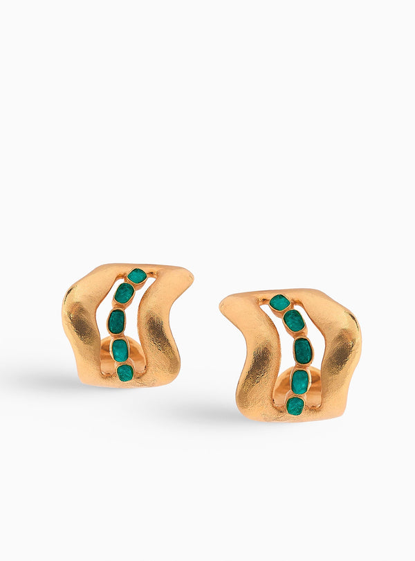 Aretes Mina Verde