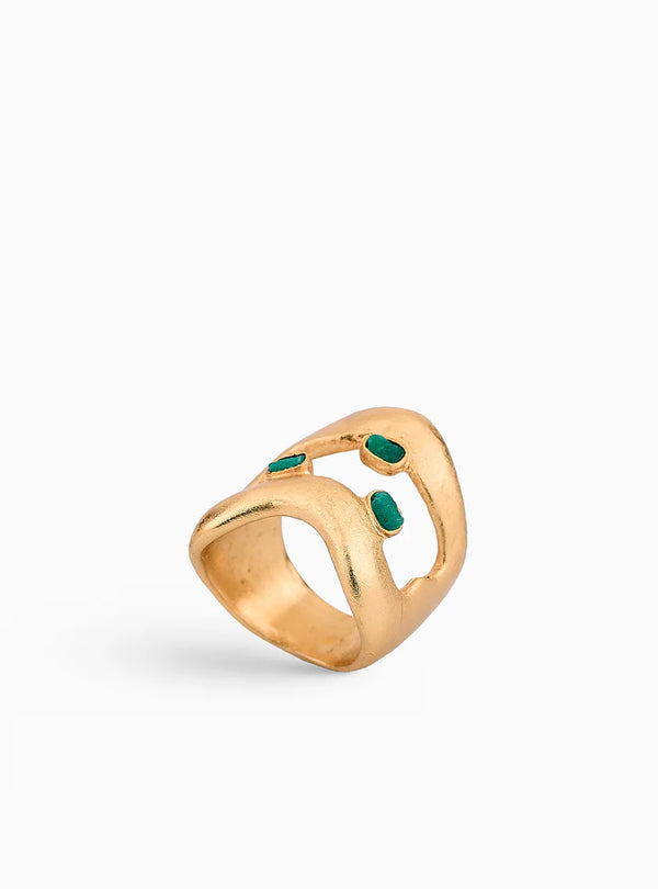 Anillo Tena Esmeralda Ring