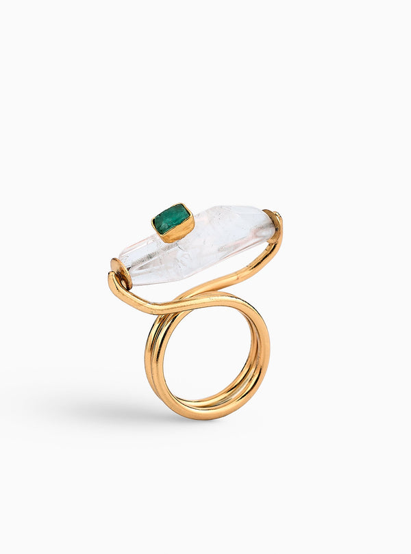 Anillo Veta Emerald