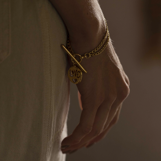 Pulsera Pasador Gallete Largo