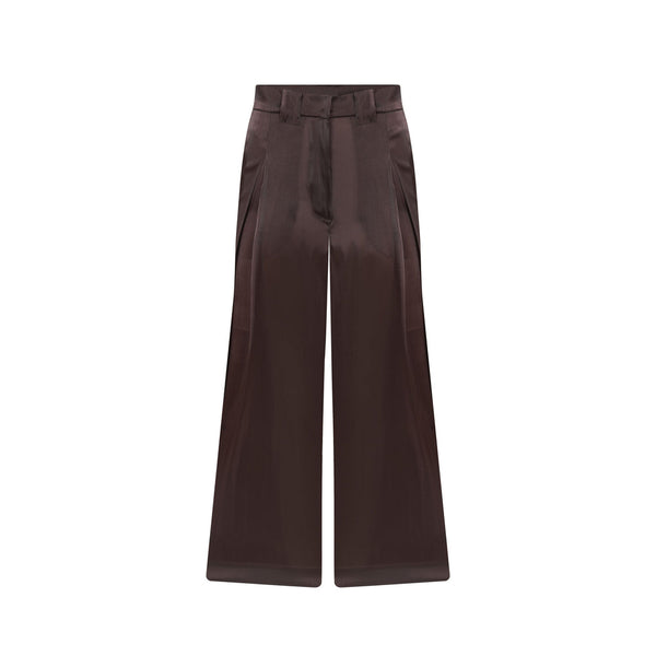 Pants Organza Palazzo Café