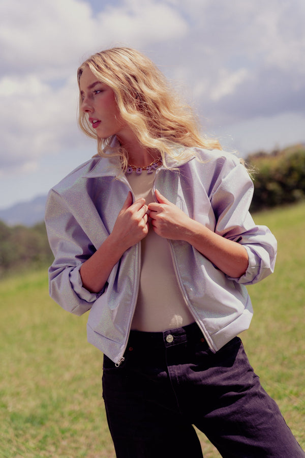 Jacket Blossom Lilac