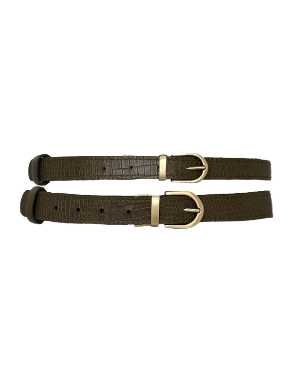Sorrento Matcha - Double Sided Belt