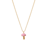 Collar Corto Seta Pink