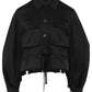 Jacket Macrame Saharina Long Negro