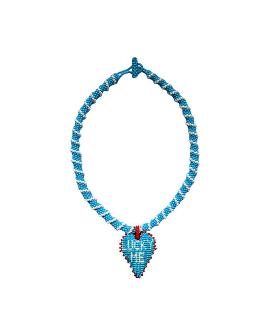 Collar Lucky Me Short Azul Claro