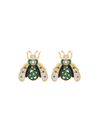 Topos Vespa Happy Crystal Emerald + Crystal Studd