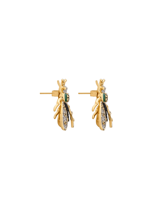 Topos Vespa Happy Crystal Emerald + Crystal Studd