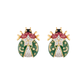 Topos Thea Verde - Crystal - Neck Burgundy