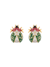 Topos Thea Verde - Crystal - Neck Burgundy