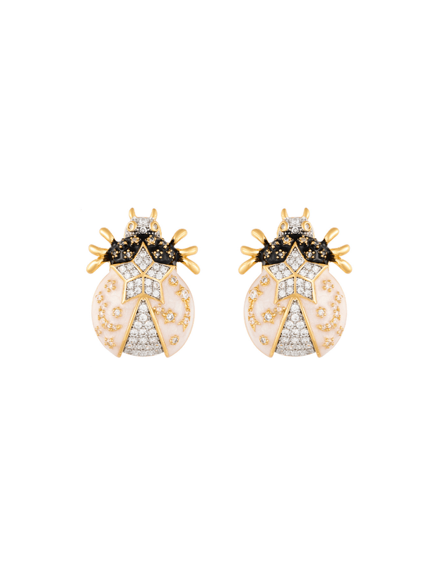 Topos Thea Crystal Pearl-Neck Black