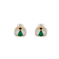 Topos Mariquita Ojo de Gato Verde Alas Crystal