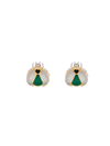 Topos Mariquita Ojo de Gato Verde Alas Crystal
