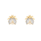 Topos Catarina Ojo Gato Blanco Crystal