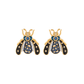 Topos Vespa Happy Petrol Blue + Inyx Studd