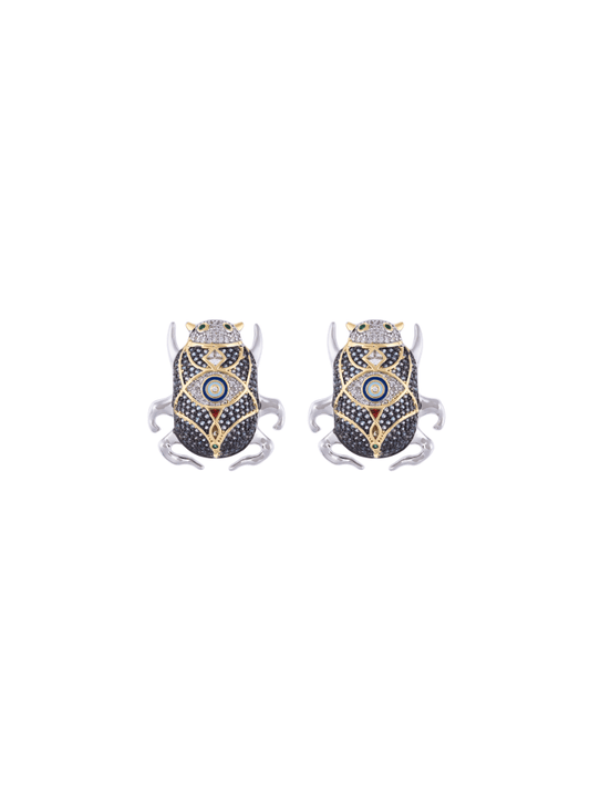 Topos Earcuff Escarabajo Delirio London Blue