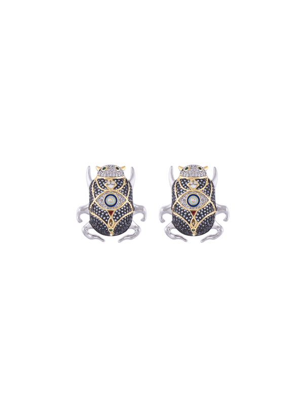 Topos Earcuff Escarabajo Delirio London Blue