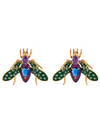 Aretes Vespa Ra Verde Amatista