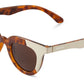 Gafas Cream/Leo Tortoise Hayes With Classical Lenses