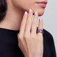 Anillo Gran Baguette Amatista