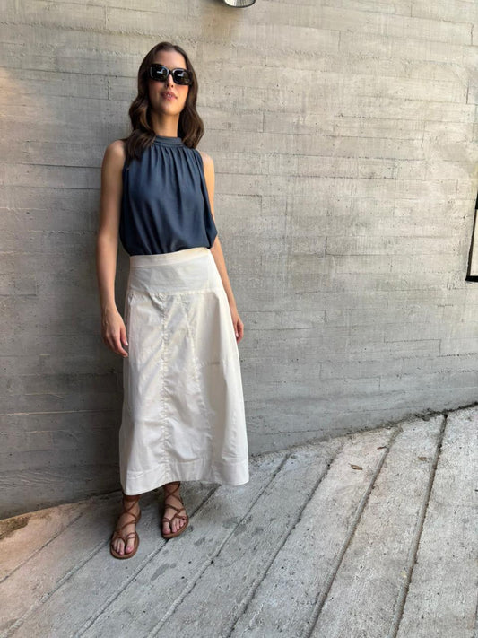 Falda Petronia Ivory