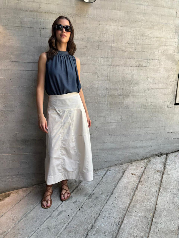 Falda Petronia Ivory