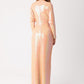 Vestido Alicia Lentejuelas Nude