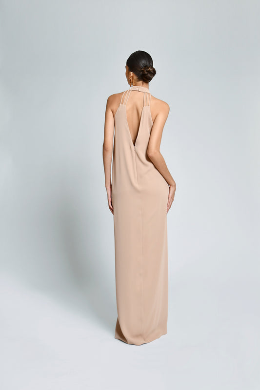 Vestido Petra Camel