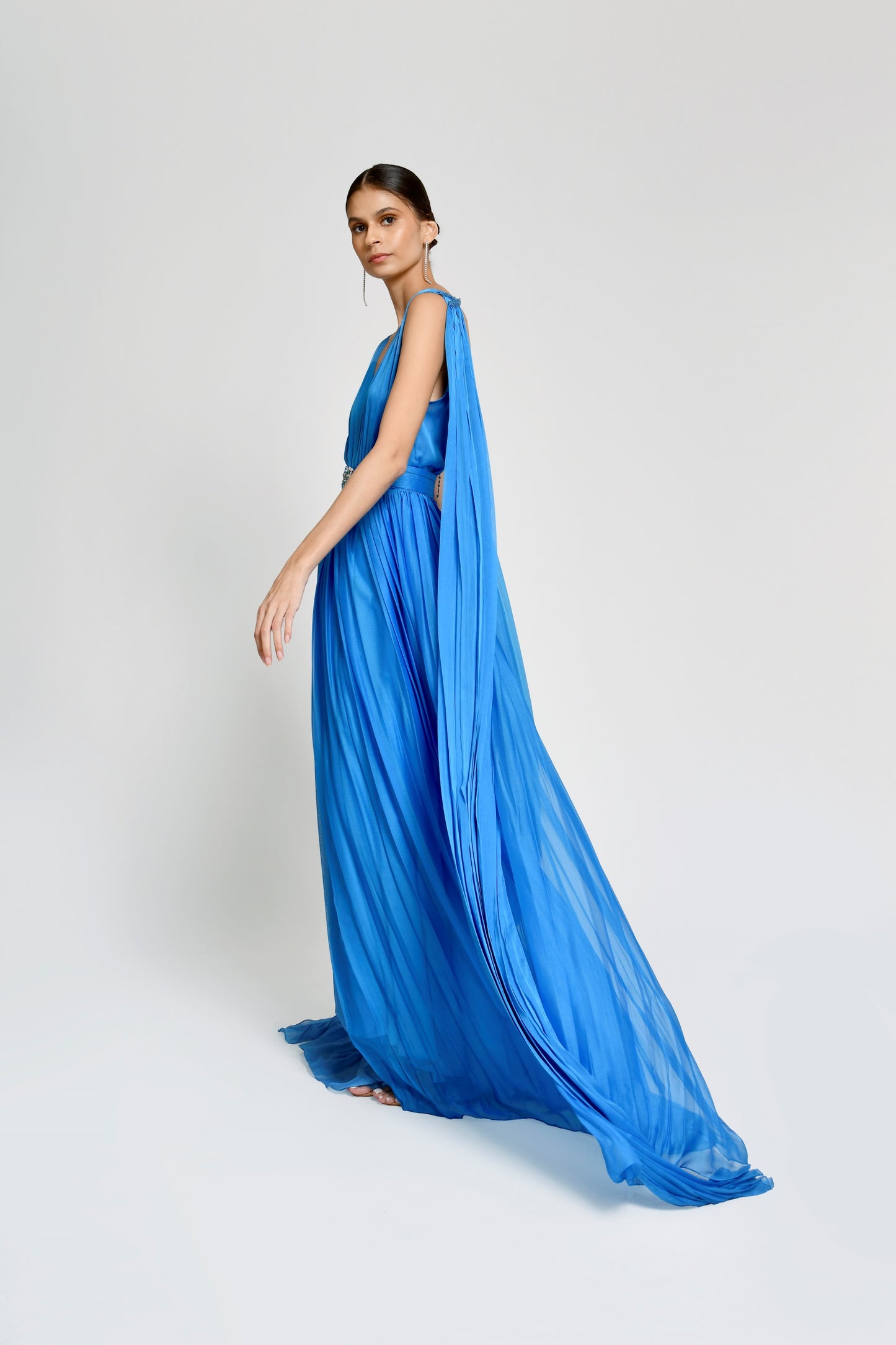 Vestido Olympia Azul