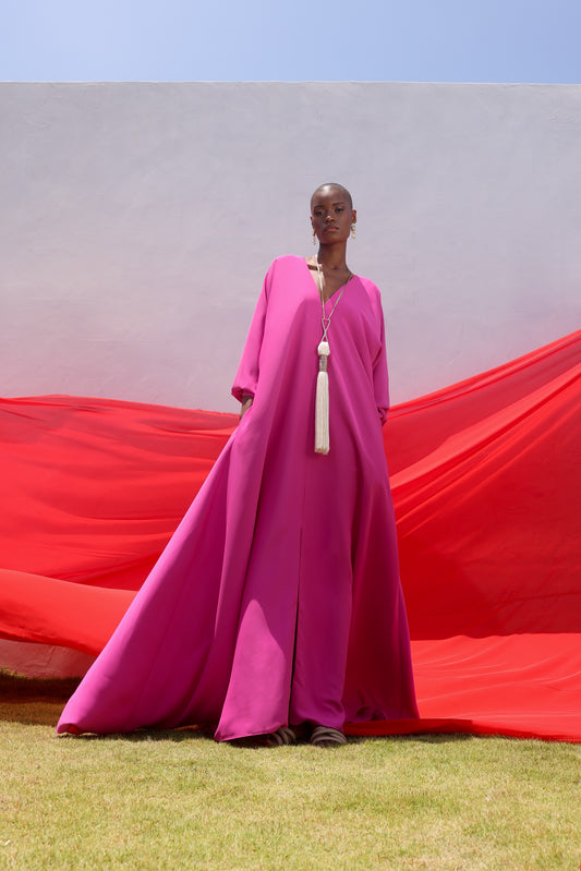 Vestido Torcaza Fucsia