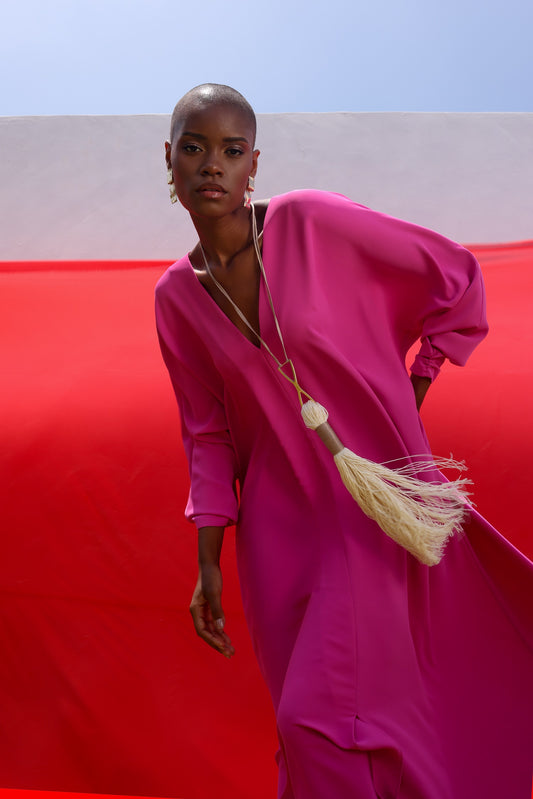 Vestido Torcaza Fucsia
