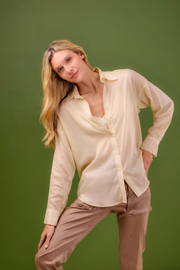 Camisa Tradicional Vainilla