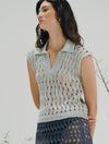 Blusa Viñedo Gris Perla