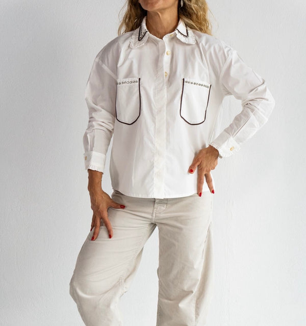 Camisa Princess Ivory