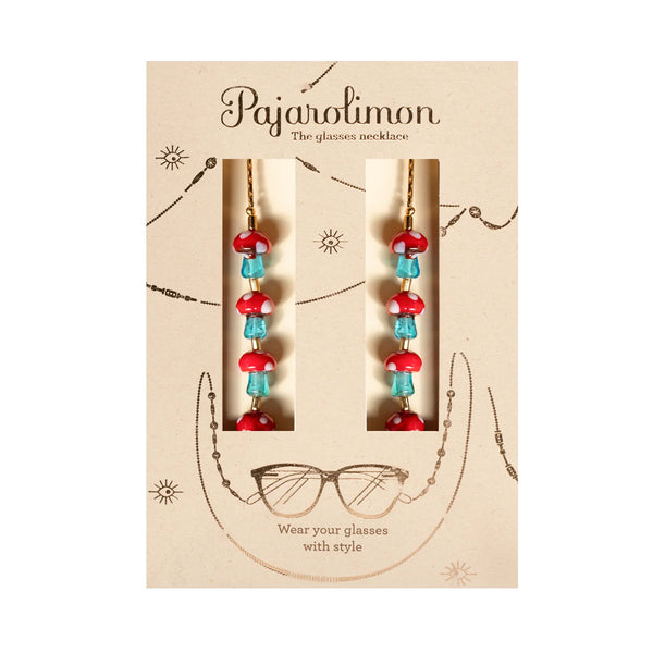 Cadena Gafas Munshroom Blue