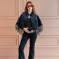 Capa Velvet Denim Leia