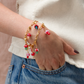 Pulsera Media Chain Dorada