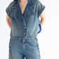 Midnight Denim Vest