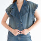 Midnight Denim Vest
