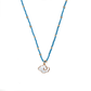 Collar Corto Nebula Sky Blue