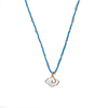 Collar Corto Nebula Sky Blue