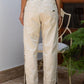 Pantalon Denim Jogger Military
