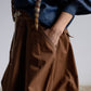 Falda Breeze Mocca