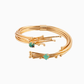 Pulsera Geo Esmeralda