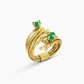 Anillo Geo Esmeralda