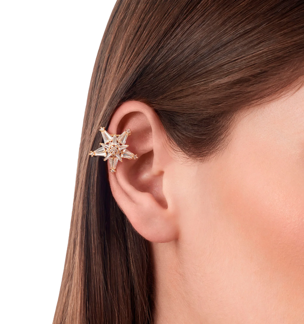Ear Cuff Estrella Dhara Crystal