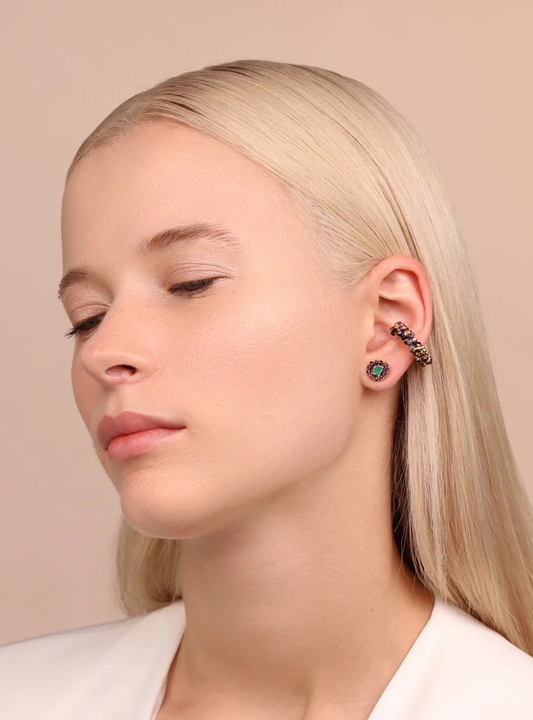 Aretes Margarita Stud Amatista