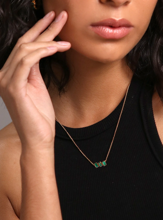 Collar Maya 3 Stone