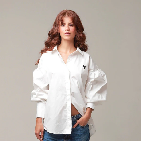 Camisa Woman On A Mission White